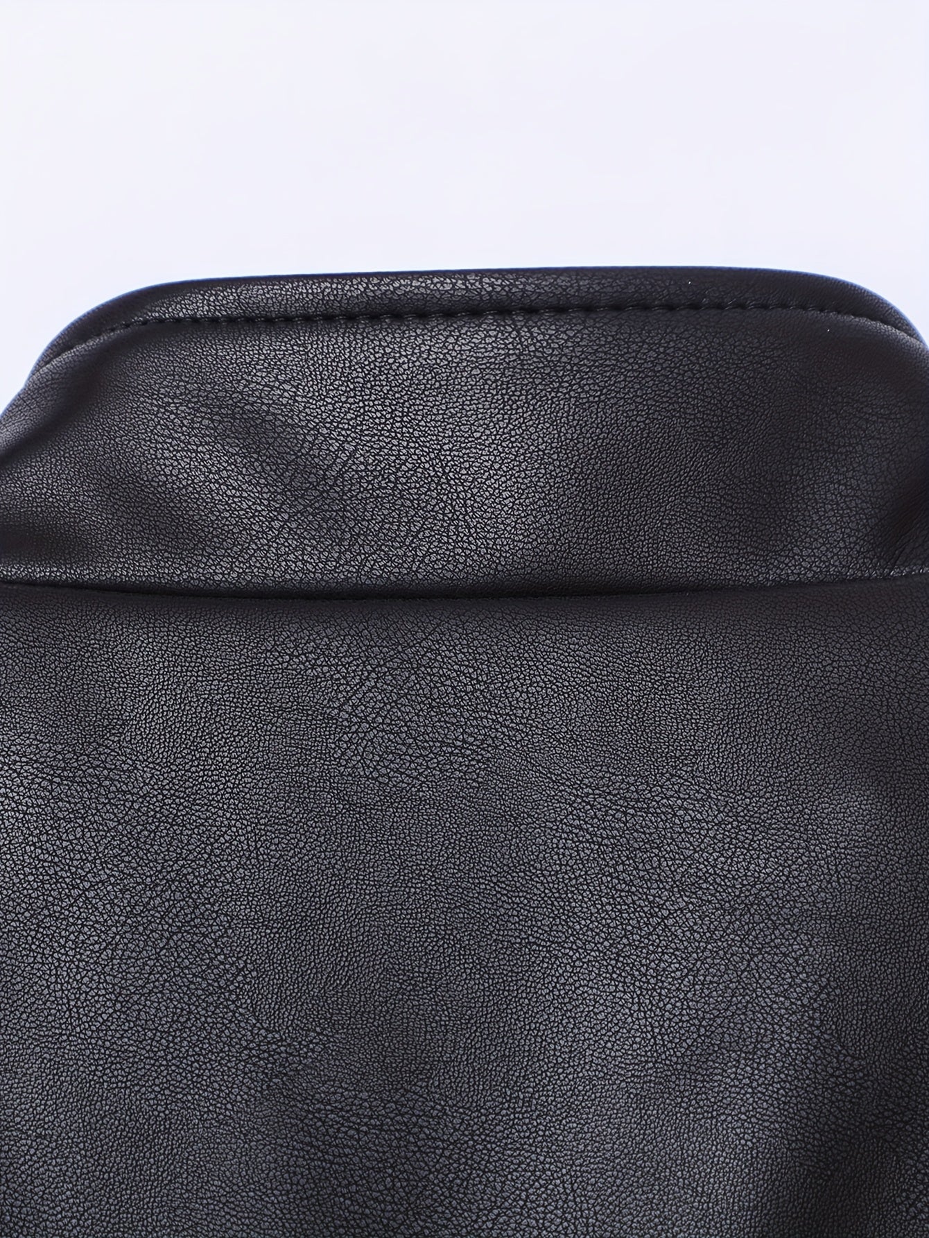 Men's Jacket with a Simple Zipper
